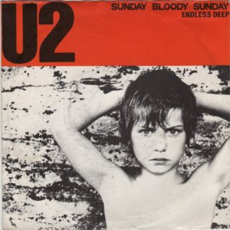 U2 ‎– Sunday Bloody Sunday (7"si Germany 1985) vg+/vg+