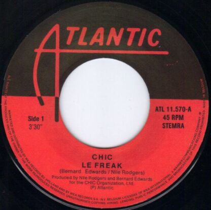 Chic ‎– Le Freak / Good Times (7"si BeNeLux 1981) 8:13min Good Times!! vg+/vg+ - Image 2