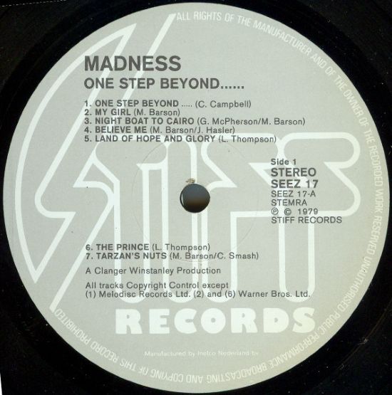 Madness – One Step Beyond... (LP NL 1980) repress of 1979 vg+/vg+ - Image 5
