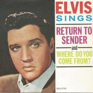 Elvis Presley ‎– Return to Sender (7"si UK 1977) vg++/vg+