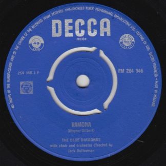 The Blue Diamonds – Ramona / All of Me (7"si NL 1960) vg+