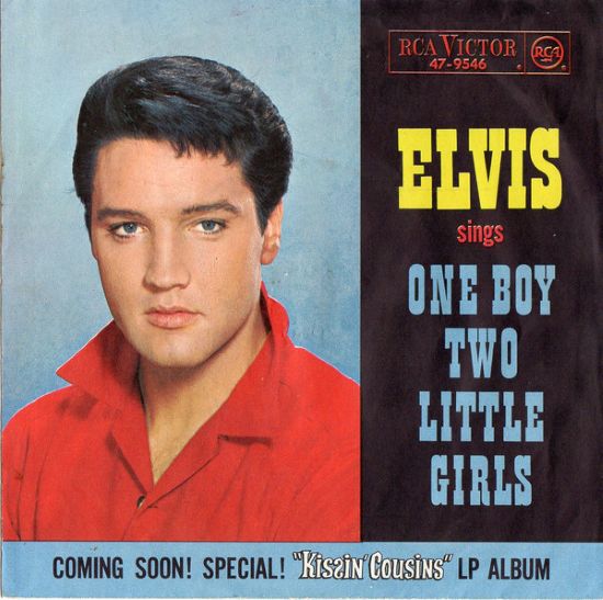 Elvis Presley – Kissin' Cousins / One Boy Two Little Girls (7"si Germany 1964) vg+/g - Image 2