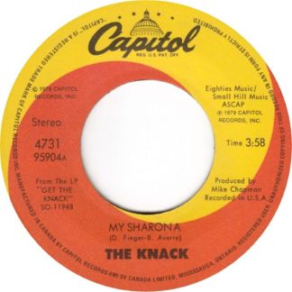 The Knack – My Sharona (7"si Canada 1979) nm/vg+