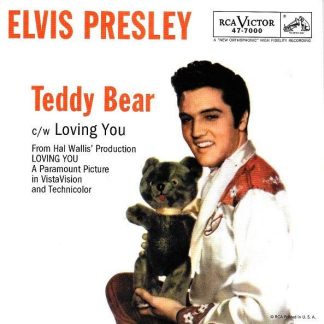 Elvis Presley – (Let Me Be Your) Teddy Bear / Loving You (7"si US 2001) Red Vinyl! nm/nm