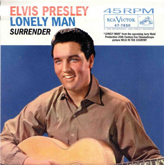 Elvis Presley – Surrender / Lonely Man (7"si US 2001) Red Vinyl! nm/mint