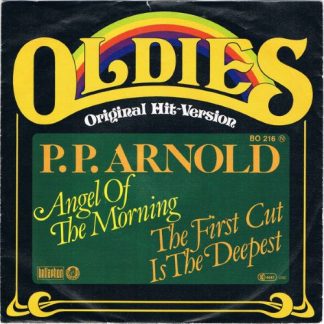 P. P. Arnold ‎– Angel of the Morning / The First Cut is the Deepest (7"si Gemany 1980) vg+/vg++