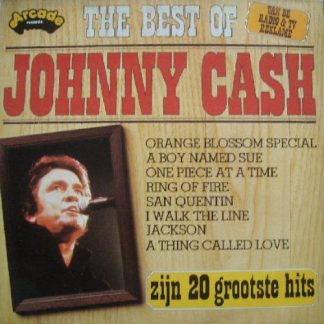 Johnny Cash ‎– The Best Of Johnny Cash - Zijn 20 Grootste Hits (LP NL 1977) vg++/vg++