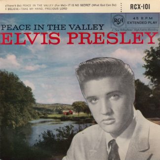 Elvis Presley ‎– Peace In The Valley (7"EP UK 1961 reissue of 1957 original) vg/vg+