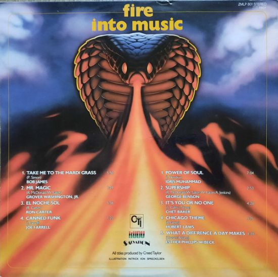 Various Artists – Fire Into Music (LP NL 1976) vg++/vg++ - Image 2
