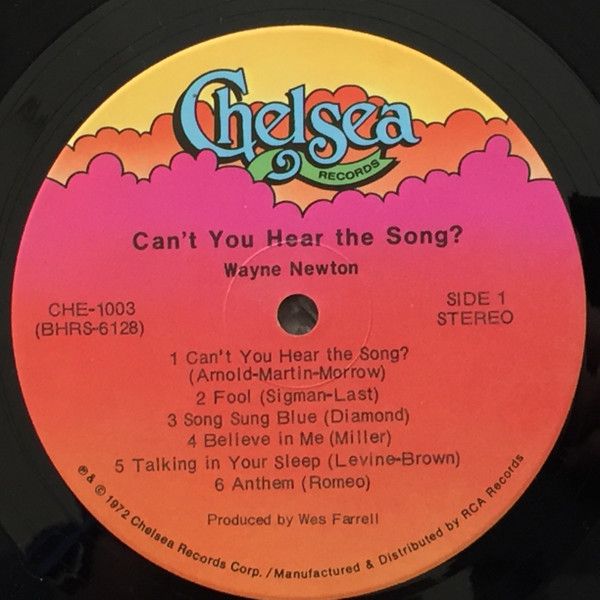 Wayne Newton – Can't You Hear the Song? (LP US 1972) nm/nm - Image 5