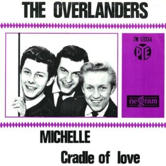 The Overlanders ‎– Michelle (7"si NL 1966) vg+++/vg+++