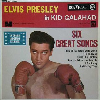 Elvis Presley ‎– Kid Galahad (7"EP UK 1963) Six Great Songs! vg/vg+